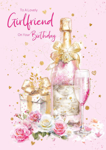 Picture of TO MY LOVELY GIRLFRIEND BIRTHDAY CARD